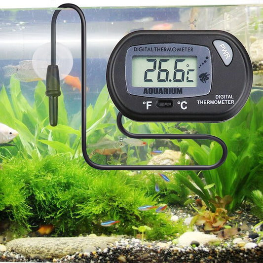 Digital LCD-skjerm Acquario Termometro fisketank